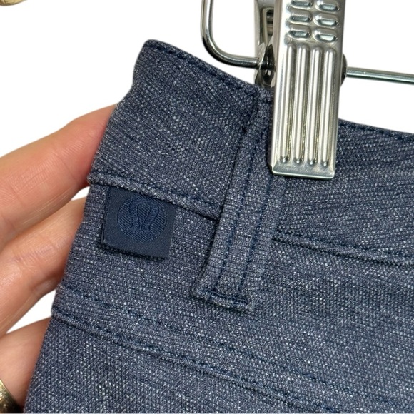 SOLD LULULEMON ABC Pant Skinny *Tech Canvas 32" Size 28 Heathered Deep Navy - Picture 7 of 11